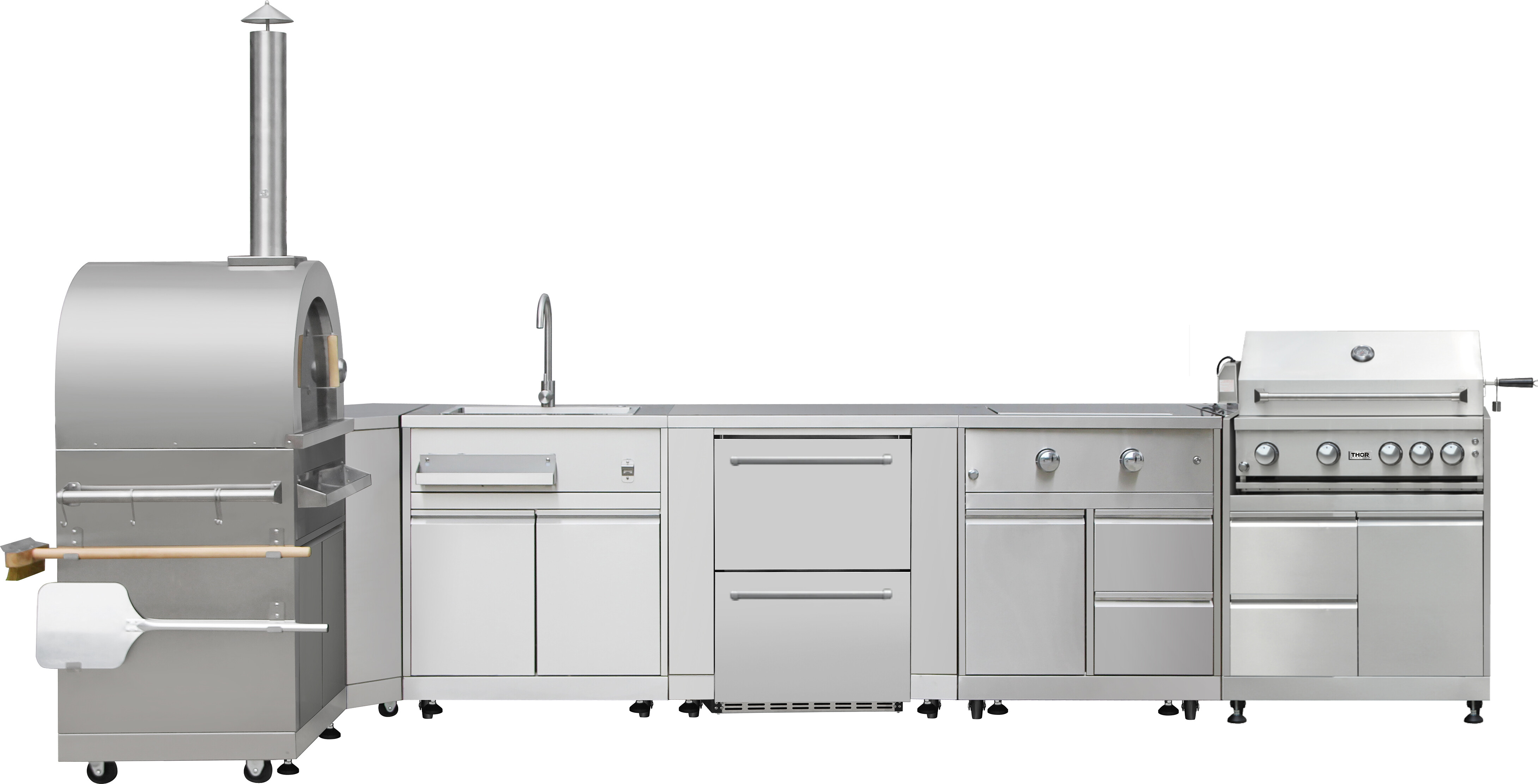 Thor Kitchen Outdoor Appliance Package THORODKIT