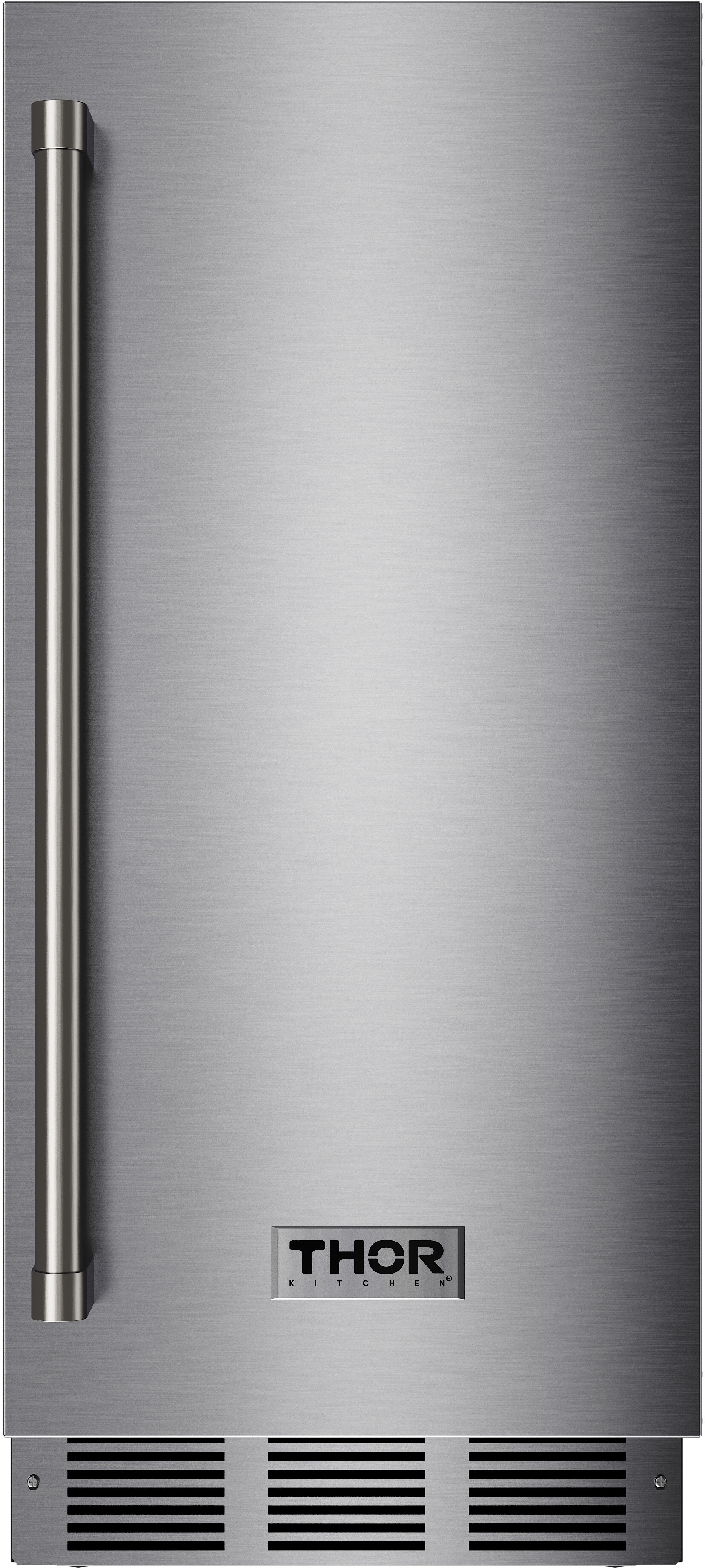 Thor Kitchen TIM1502 15 inch Built-In Ice Maker with up to 50 lbs Daily Production, Built-in Pump, Reversible Door and LED Touch Screen, in Stainless Steel