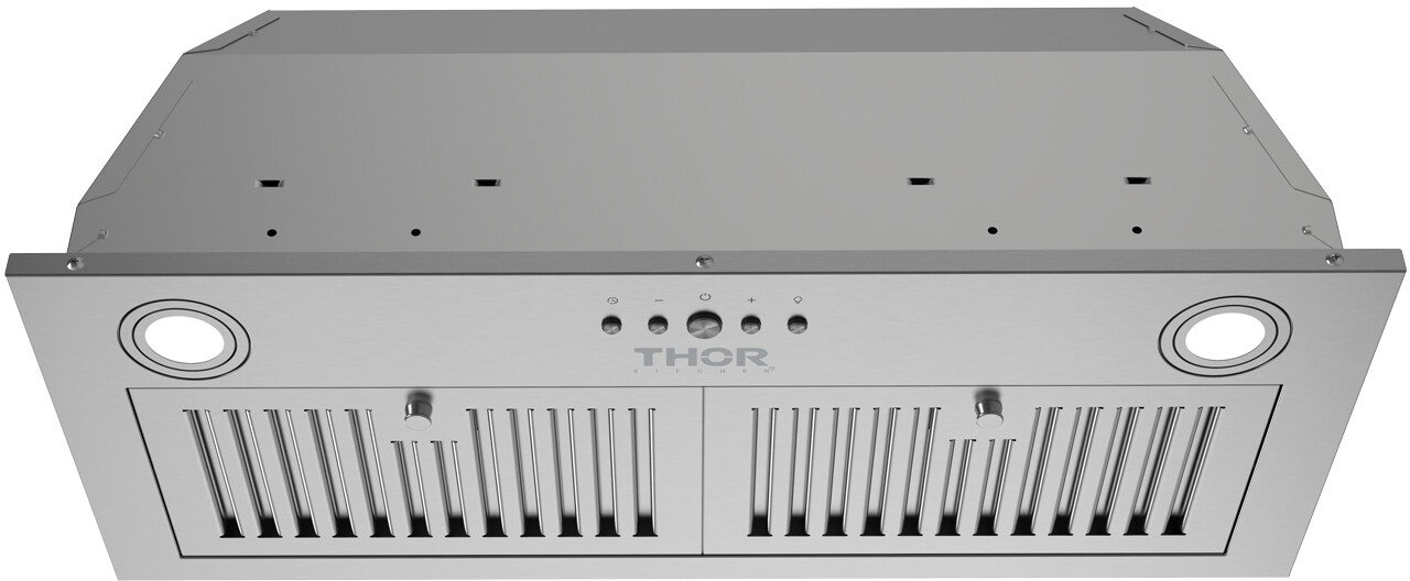 Thor Kitchen TLH2811 28 Inch 350 Cfm Built-In/Insert Range Hood With Baffle Filters, Stainless Steel Finish, 3 Fan Speeds