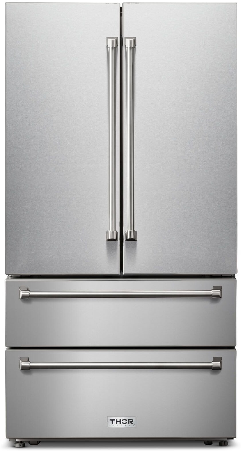 36 Inch Kitchen 36"" Counter Depth French Door Refrigerator - Thor Kitchen TRF3602