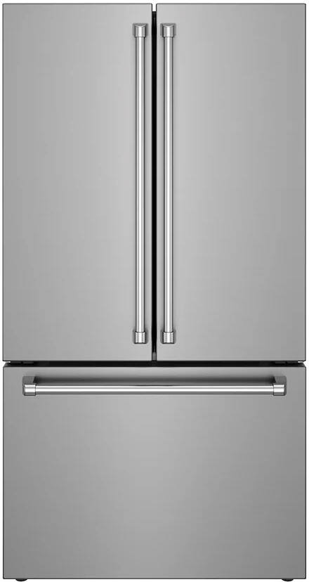 Thor Kitchen TRF3603FD 36 inch Counter Depth Freestanding French Door Refrigerator with 20.2 cu. ft. Capacity, Total No Frost, Precision Chiller Zone,