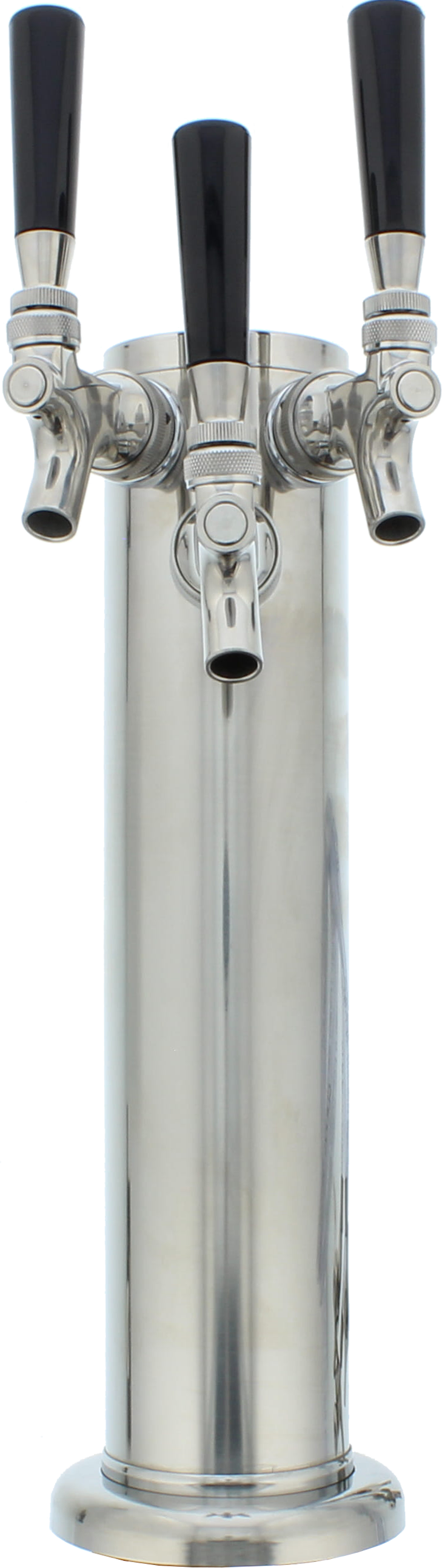 Zephyr PRKFK03SSC Presrv Kegerator Triple Tap Kit, in Stainless Steel