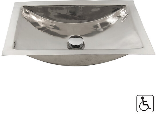 Nantucket Sinks Brightwork Home Collection Undermount Stainless Steel Rectangle Sink TRSSM