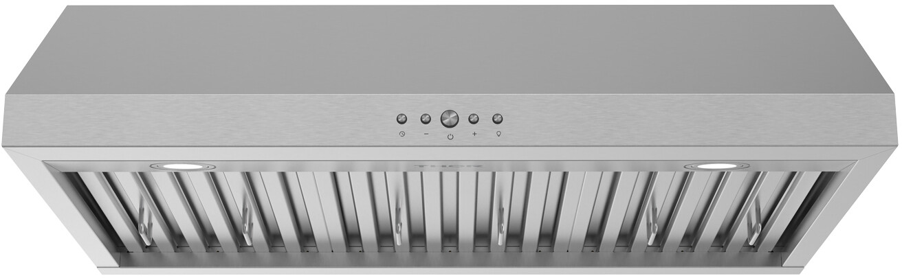 Thor Kitchen TUH3648 36 Inch Under Mounted Range Hood With 480 Cfm Powerful Ventilation Stainless Steel Construction