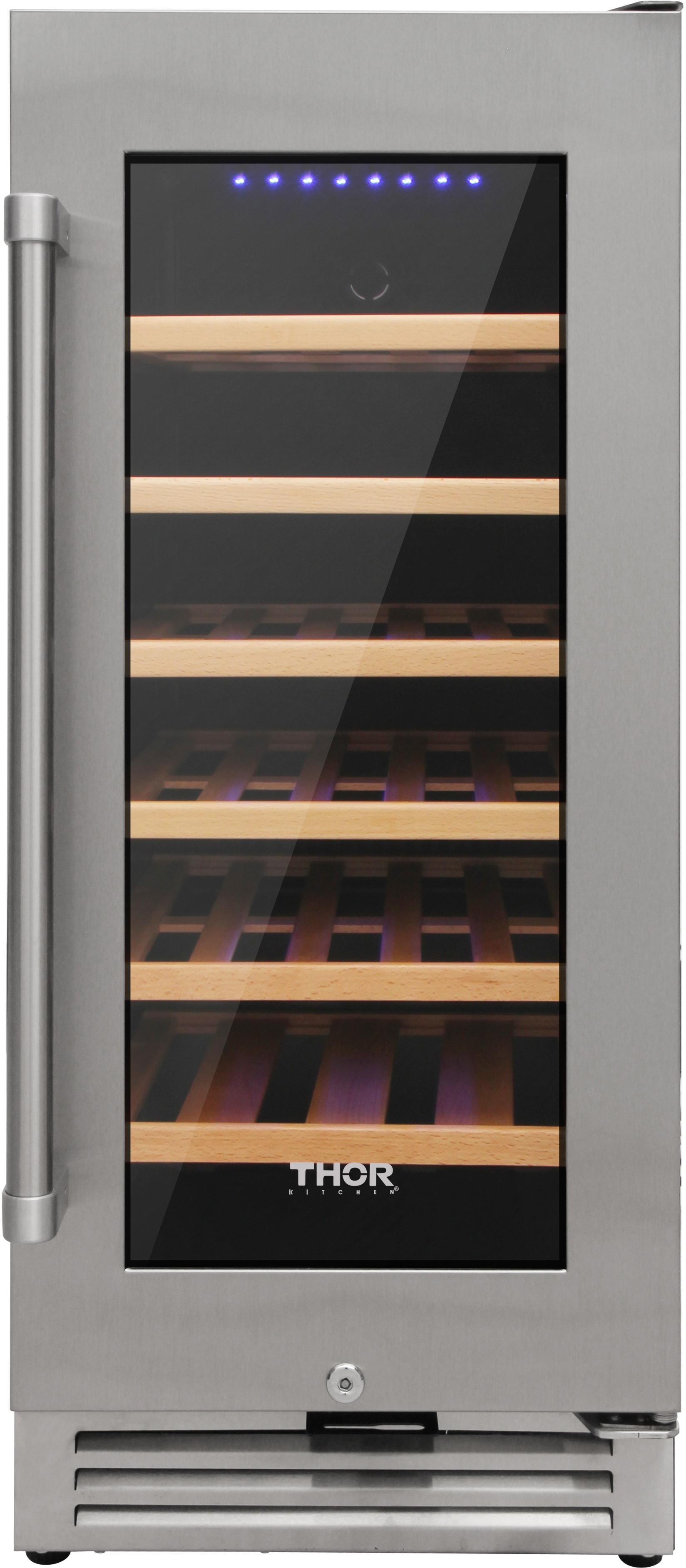 15"" Freestanding/Built In Undercounter Wine Cooler - Thor Kitchen TWC1501
