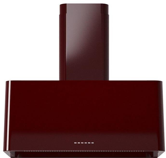 ILVE UAG30BU Nostalgie II 30 inch Wall Mount Range Hood with 600 CFM, 3 Speed + Intensive, Front LED Light Bar (Burgundy)