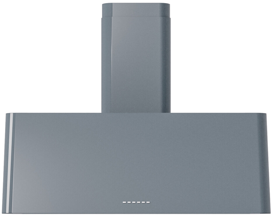 ILVE UAG36BG Nostalgie II 36 inch Wall Mount Range Hood with 600 CFM, 3 Speed + Intensive, Front LED Light Bar (Blue Grey)