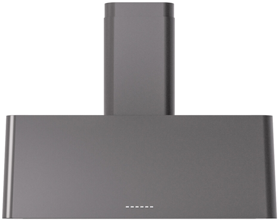 ILVE UAG36MG Nostalgie II 36 inch Wall Mount Range Hood with 600 CFM, 3 Speed + Intensive, Front LED Light Bar (Graphite Matte)