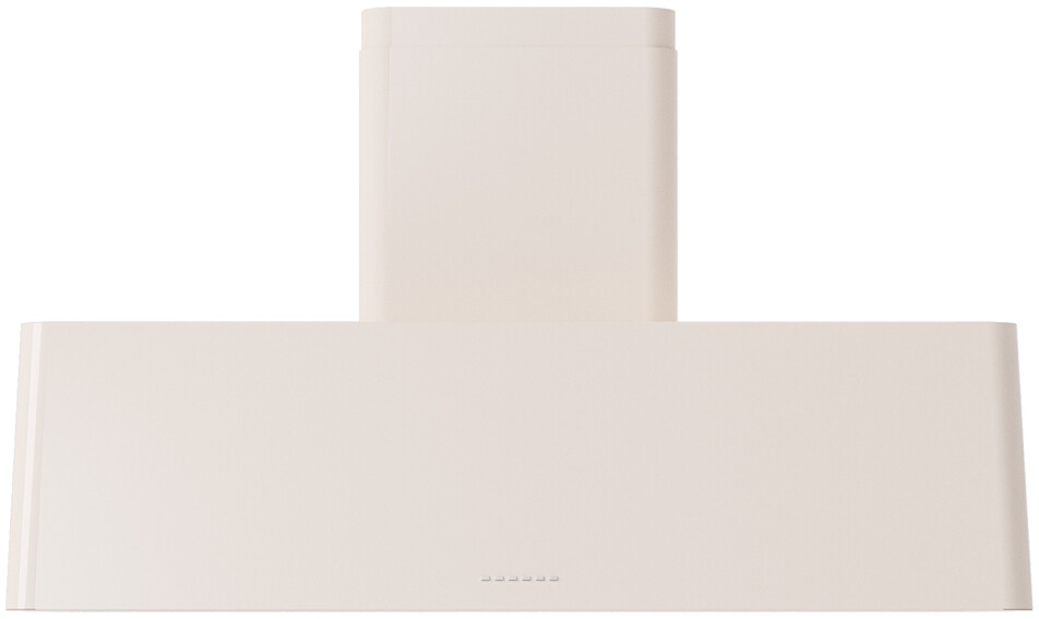 ILVE UAG48AW Nostalgie II 48 inch Wall Mount Range Hood with 850 CFM, 3 Speed + Intensive, Front LED Light Bar (Antique White)