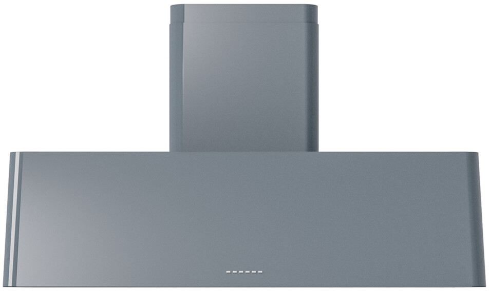 ILVE UAG48BG Nostalgie II 48 inch Wall Mount Range Hood with 850 CFM, 3 Speed + Intensive, Front LED Light Bar (Blue Grey)