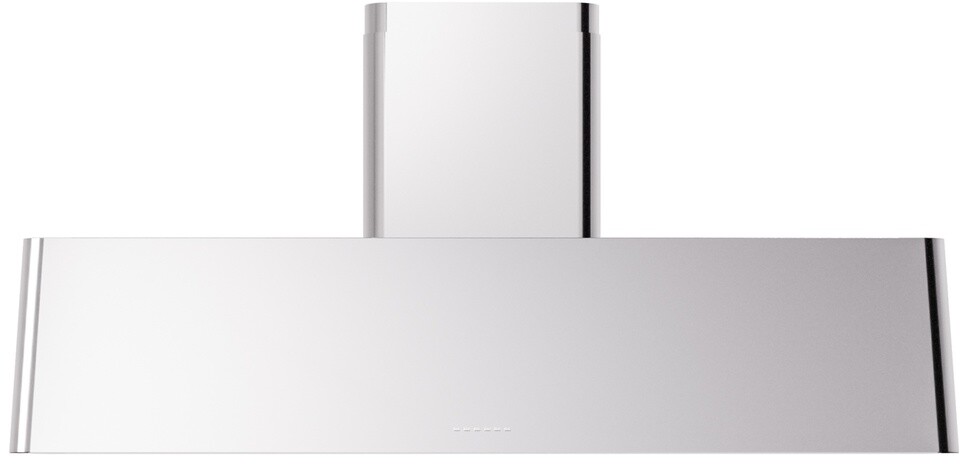 ILVE UAG60SS Nostalgie II 60 inch Wall Mount Range Hood with 850 CFM, 3 Speed + Intensive, Front LED Light Bar (Stainless Steel)