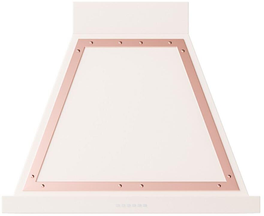 ILVE UANB30AWP Nostalgie II Noblesse 30 inch Range Hood with 600 CFM (Antique White, Copper)