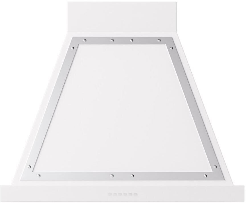 ILVE UANB30WHC Nostalgie II Noblesse 30 inch Range Hood with 600 CFM (White, Chrome)