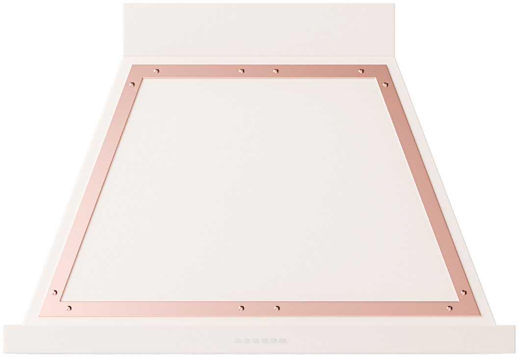 ILVE UANB36AWP Nostalgie II Noblesse 36 inch Range Hood (Antique White, Copper)