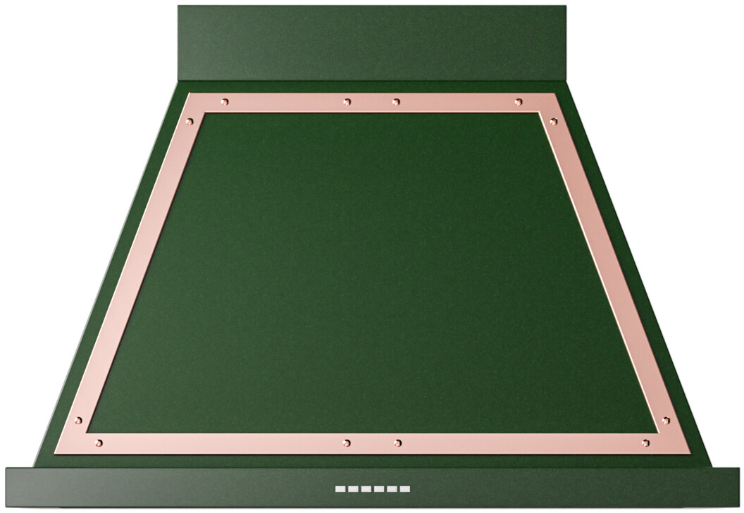 ILVE UANB36EGP Nostalgie II Noblesse 36 inch Range Hood (Emerald Green, Copper)