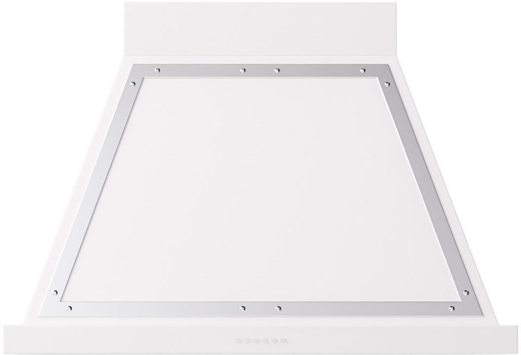 ILVE UANB36WHC Nostalgie II Noblesse 36 inch Range Hood (White, Chrome)