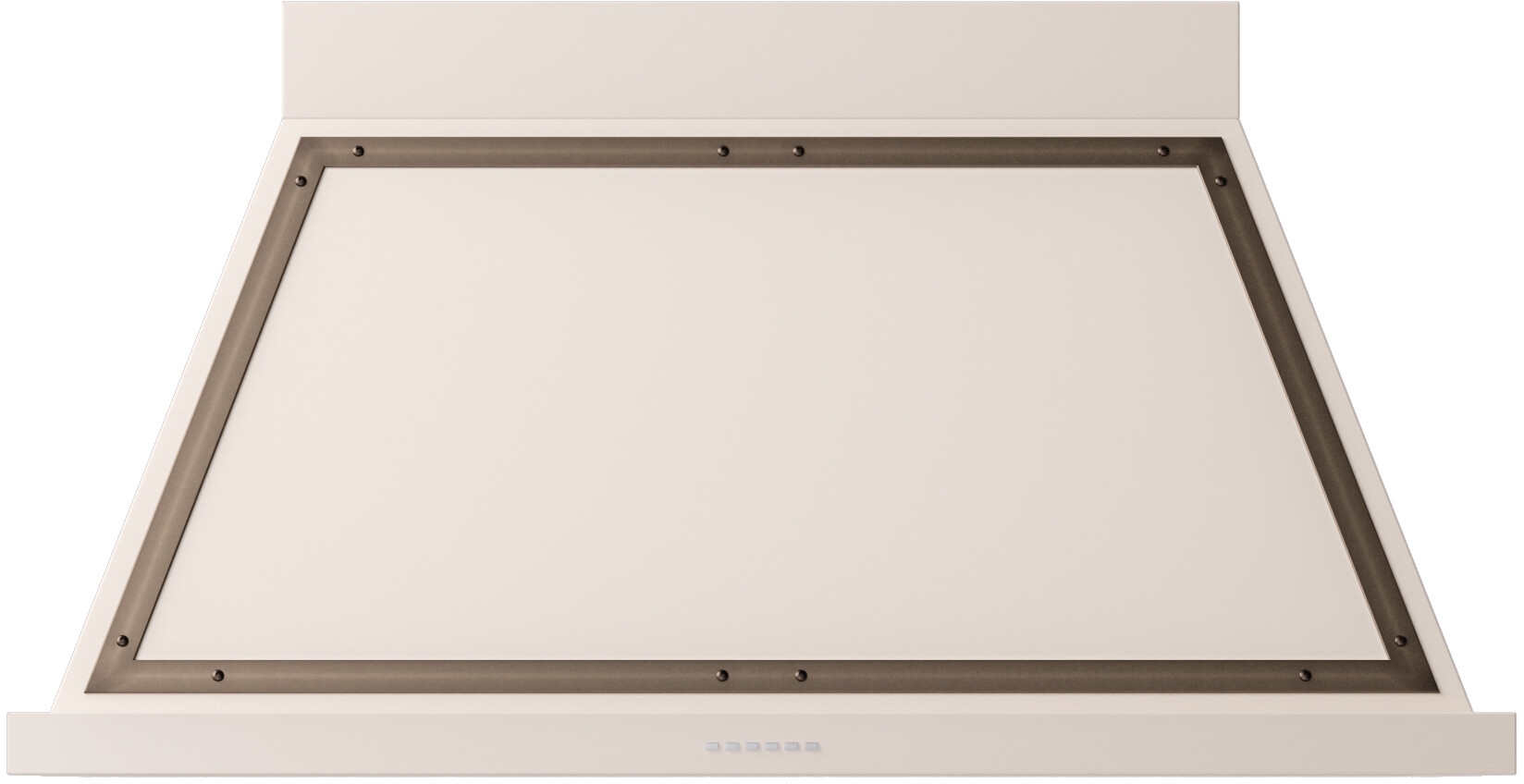 ILVE UANB48AWB Nostalgie II Noblesse 48 inch Range Hood with 600 CFM (Antique White, Burnished)