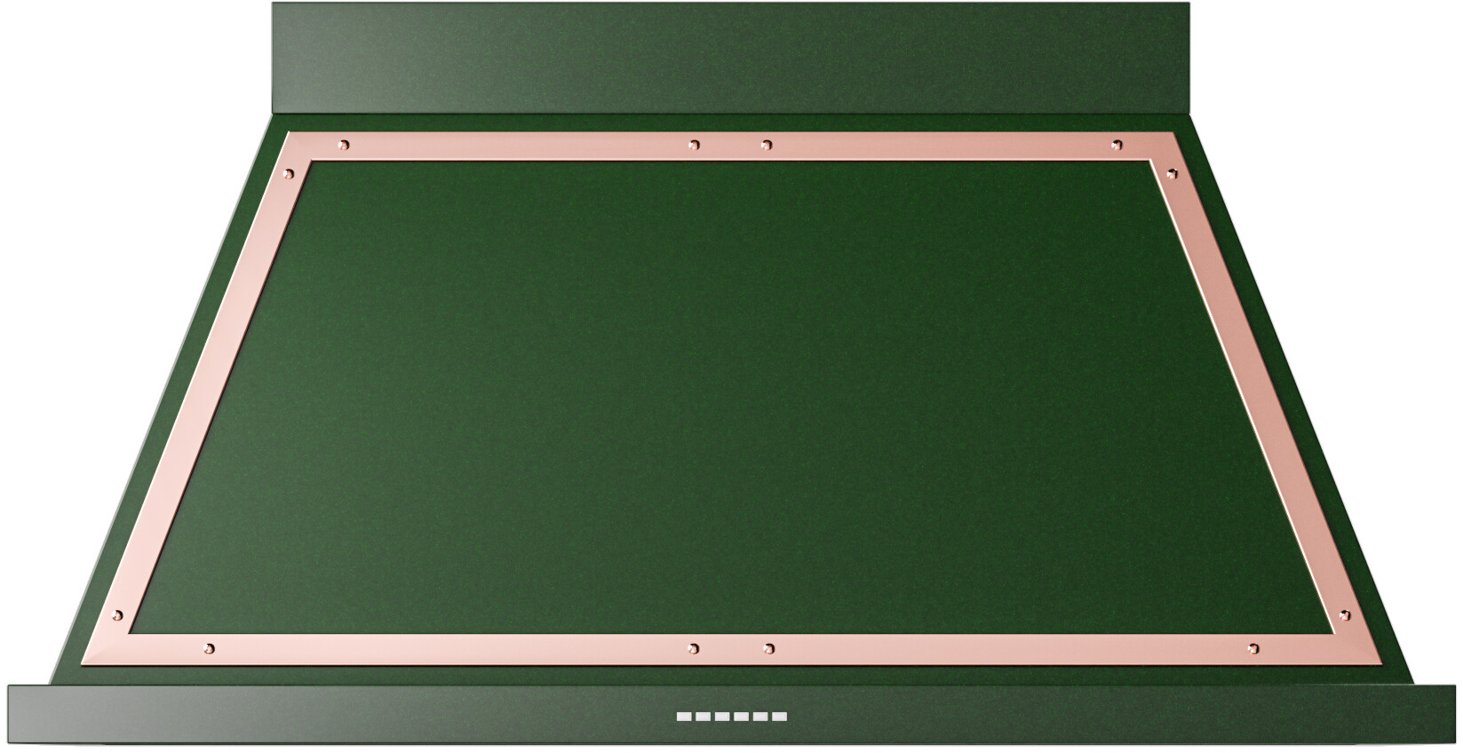 ILVE UANB48EGP Nostalgie II Noblesse 48 inch Range Hood with 600 CFM (Emerald Green, Copper)