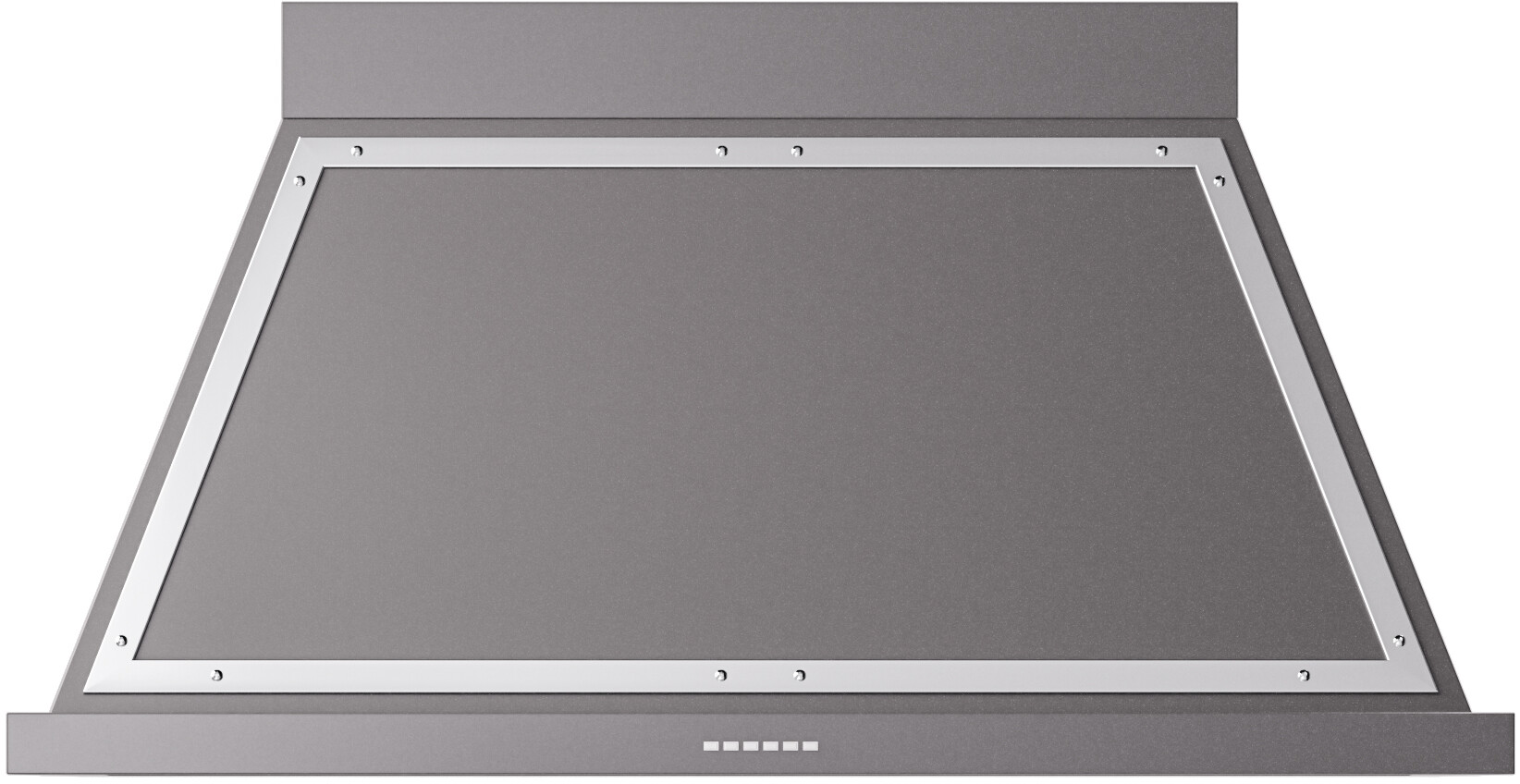 ILVE UANB48MGC Nostalgie II Noblesse 48 inch Range Hood with 600 CFM (Graphite Matte, Chrome)