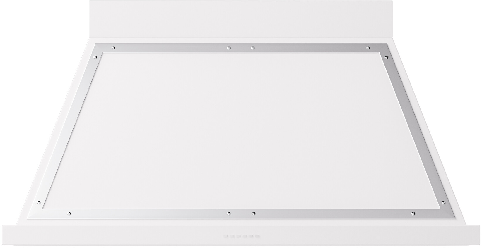ILVE UANB48WHC Nostalgie II Noblesse 48 inch Range Hood with 600 CFM (White, Chrome)