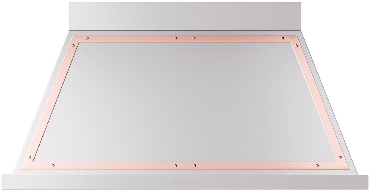 ILVE UANB48SSP Nostalgie II Noblesse 48 inch Range Hood with 600 CFM (Stainless Steel, Copper)
