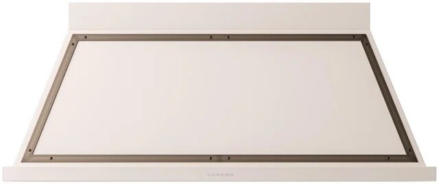 ILVE UANB60AWB Nostalgie II Noblesse 60 inch Range Hood with 600 CFM (Antique White, Burnished)