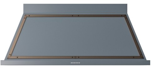 Ilve UANB60BGB 60 Inch Range Hood - 600 Cfm, 450 W, Stainless Steel, Front Led Bar, Automatic Filter Cleaning