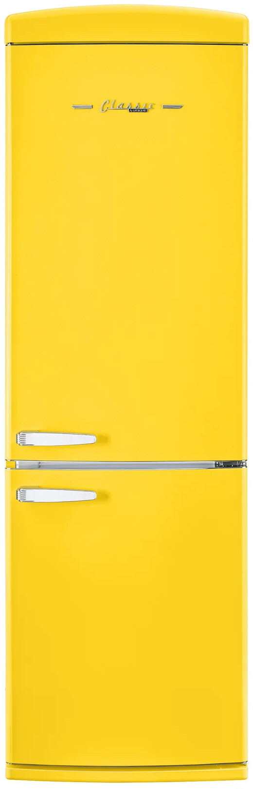 Unique Appliances 24 Inch Appliances Classic Retro 24" Counter Depth Bottom Freezer Refrigerator UGP340LYAC — FIN-0019843 | Fridge.com