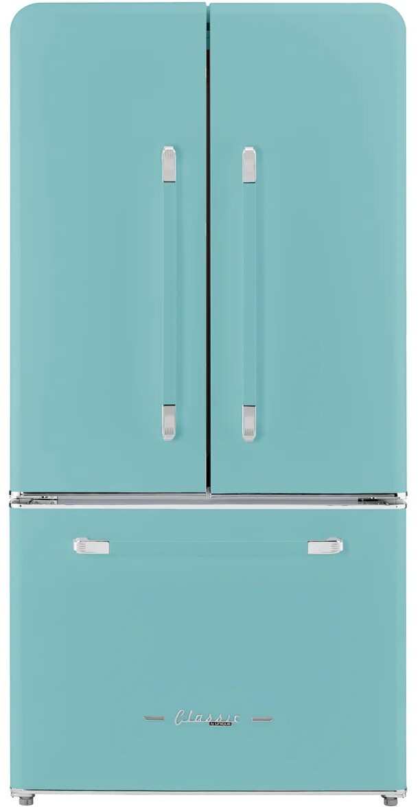 Unique Appliances 36 Inch Appliances Classic Retro 36" Counter Depth French Door Refrigerator UGP595LTAC — FIN-0018771 | Fridge.com