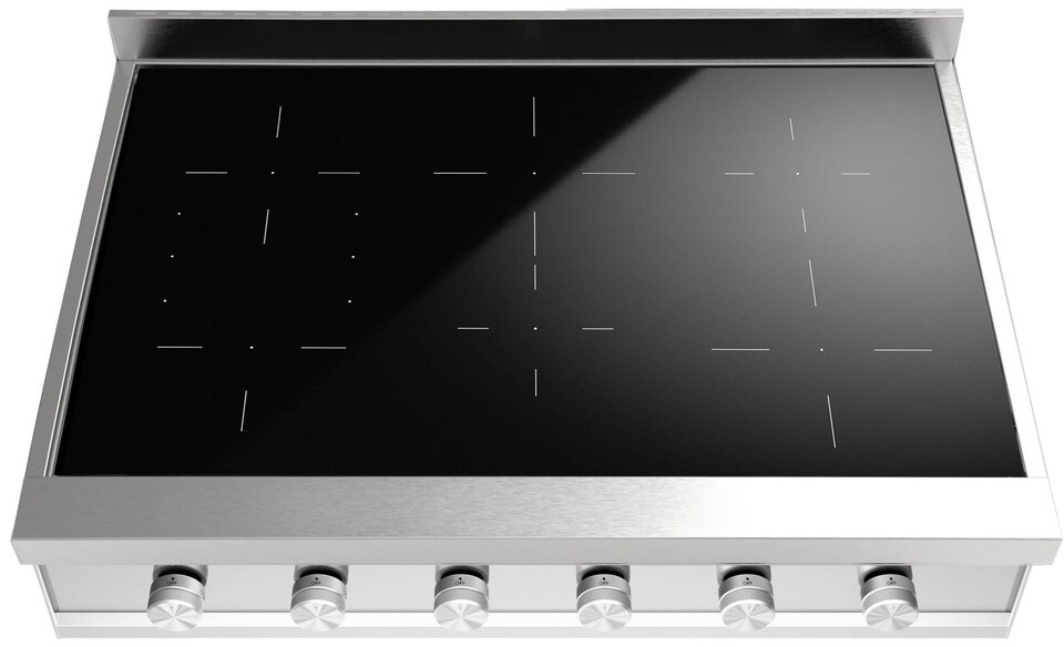 Ilve UHCPI366SS 36 Inch Built-In Induction Rangetop, 6 Elements, Stainless Steel, Child Safety, Automatic Stop, Residual Heat Indicator