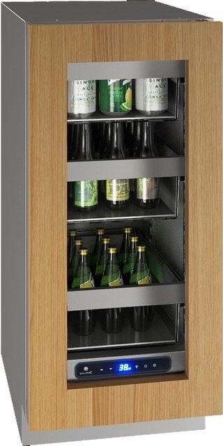 15 Inch 15"" Freestanding/Built In Undercounter Compact All-Refrigerator - U-Line UHRE515IG01A