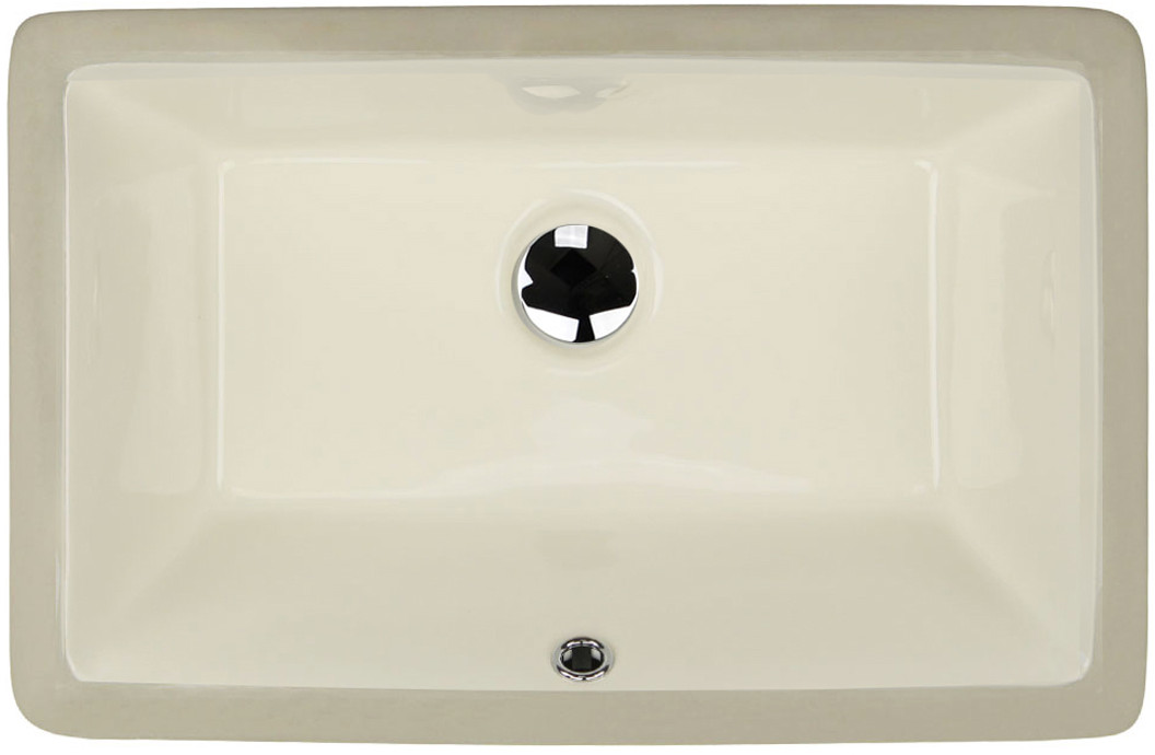 Nantucket Sinks Great Point Collection Undermount Vitreous China Rectangle Sink UM19X11B