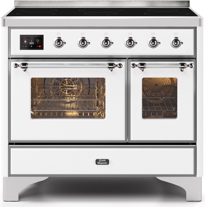 Majestic II 40"" Induction Range - Ilve UMDI10NS3WHC