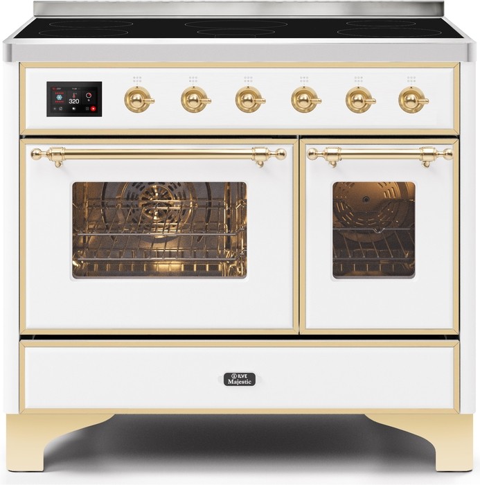 Majestic II 40"" Induction Range - Ilve UMDI10NS3WHG