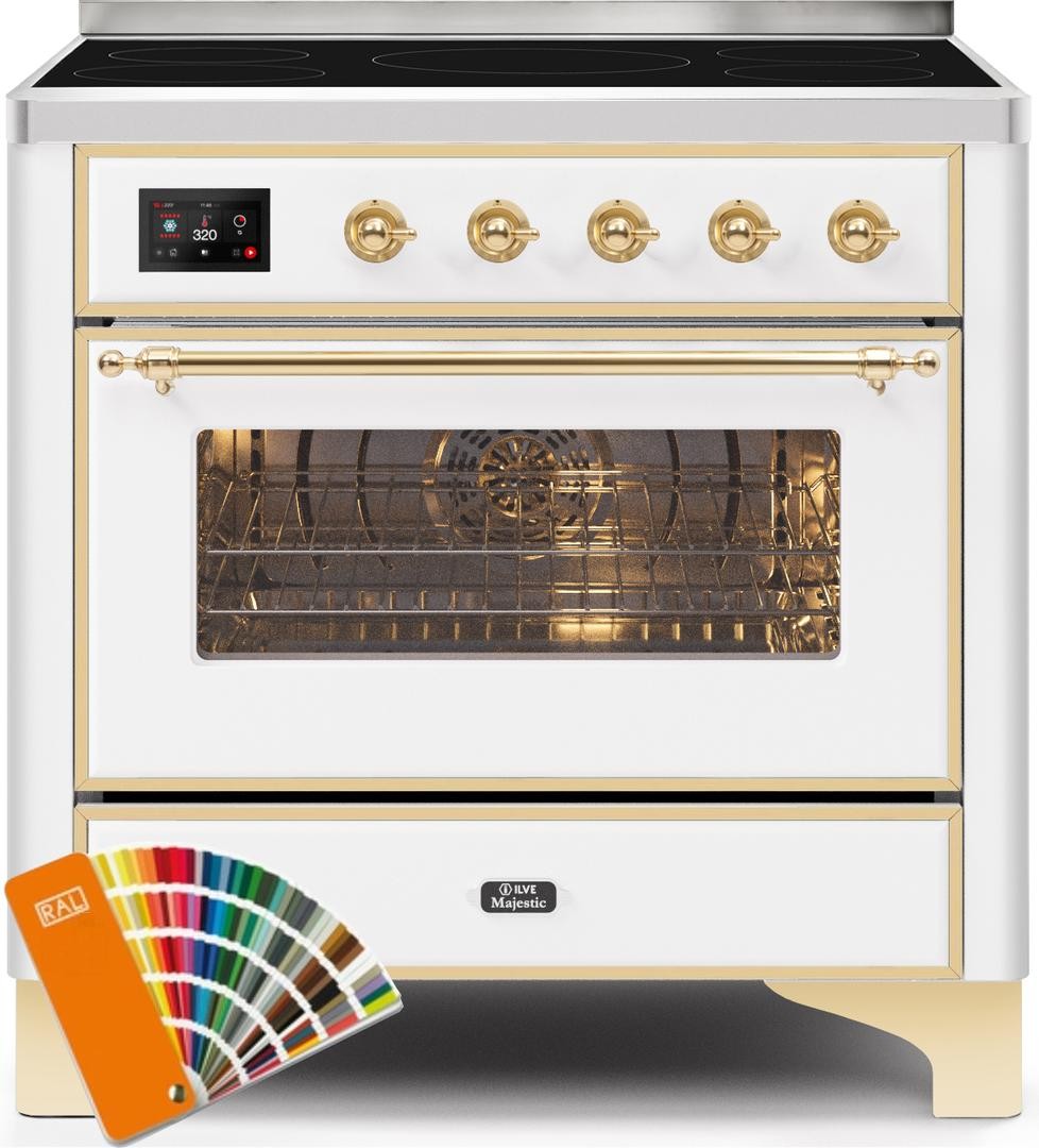 Majestic II 36"" Induction Range - Ilve UMI09NS3RALG