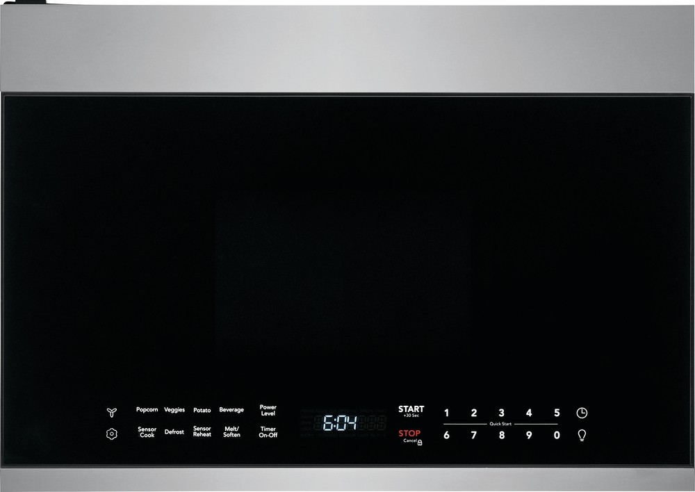 Frigidaire UMV1422US 24 inch Over-The-Range Microwave with 1.4 Cu. Ft. Capacity, 300 CFM, 1000 Watt Cooking Power, 9 Power Levels (Stainless Steel)
