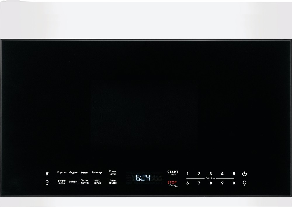 Frigidaire UMV1422UW 24 inch Over-The-Range Microwave with 1.4 Cu. Ft. Capacity, 300 CFM, 1000 Watt Cooking Power, 9 Power Levels (White)