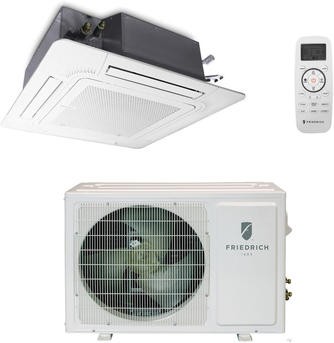 Friedrich Floating Air® Pro 24,000 BTU Single Zone Ductless Split System FPHC243A