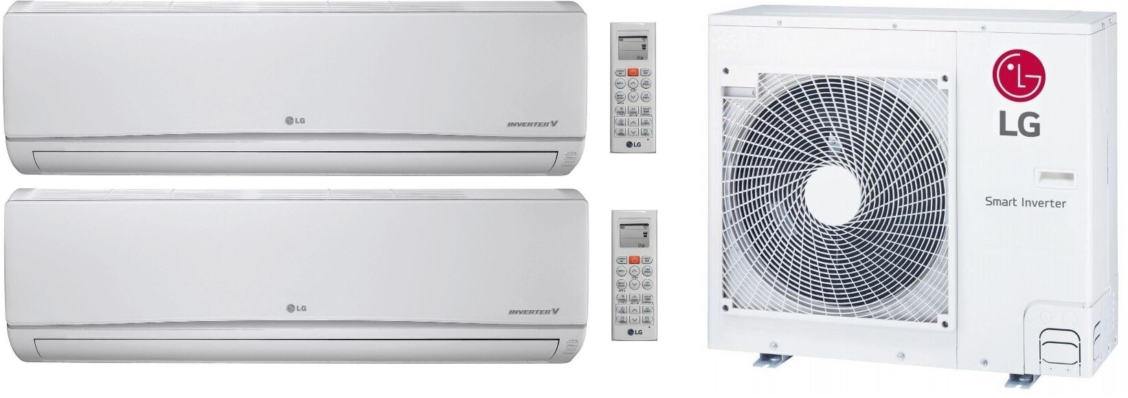 LG 18,000 BTU Dual Zone Ductless Split System LG9KF5