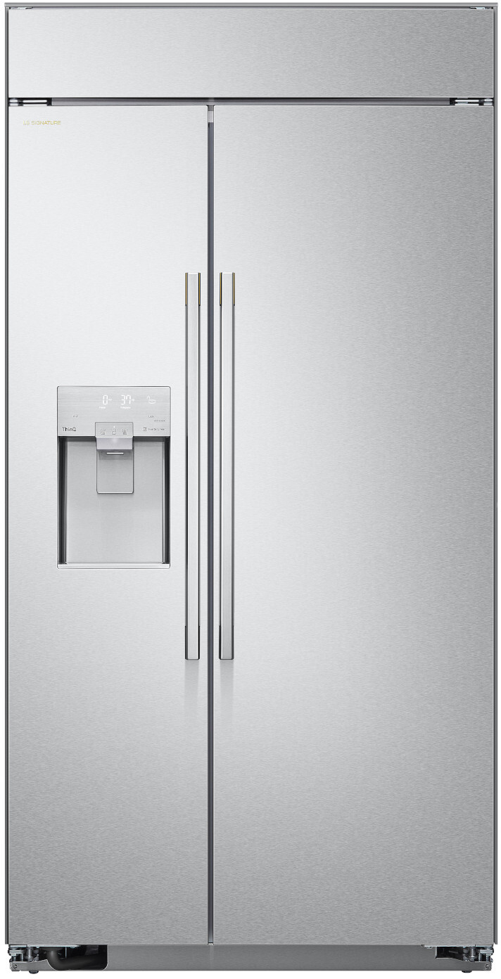 LG SIGNATURE 42 Inch SIGNATURE 42 Built In SidebySide Refrigerator US26WBB92S