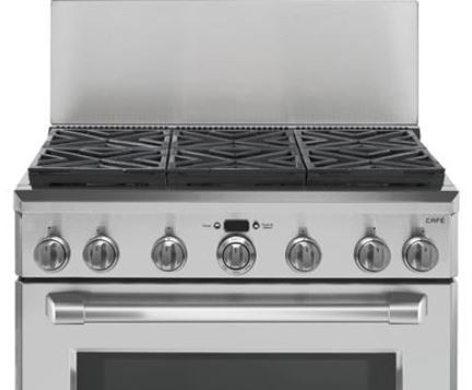 GE UX12B36PSS 36 inch Professional 12 inch Backsplash