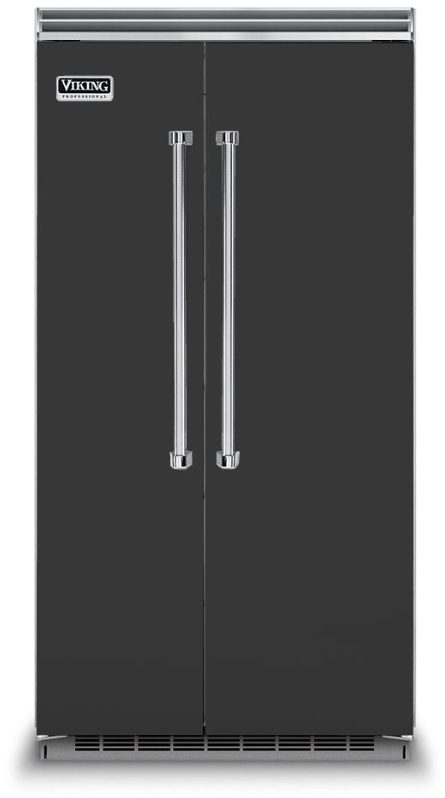 42 Inch 5 42"" Built In Counter Depth Side-by-Side Refrigerator - Viking VCSB5423CS