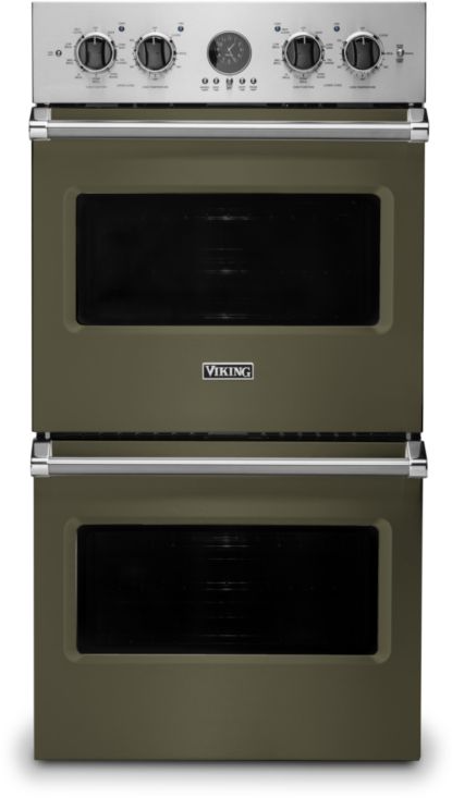 Viking VDOE527MA 5 Series 27 inch Electric Double Thermal Convection Oven with 8.2 cu. ft. Total Capacity (Martini)