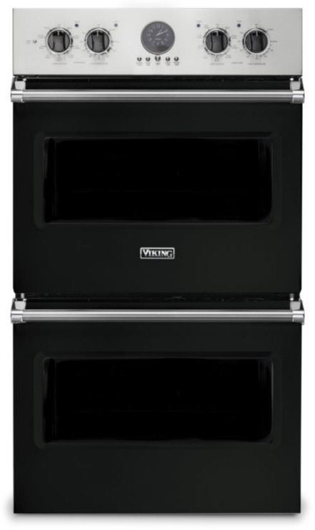 Viking VDOE530AN 5 Series 30 inch Electric Double Thermal Convection Oven with 9.4 cu. ft. Total Capacity (Antique Bronze)