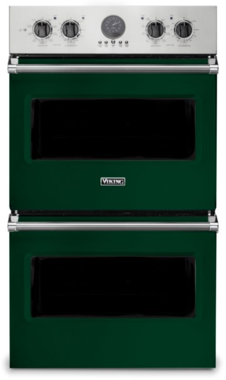 Viking VDOE530IV 5 Series 30 inch Electric Double Thermal Convection Oven with 9.4 cu. ft. Total Capacity (Ivy)