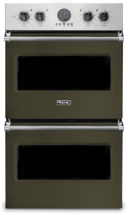 Viking VDOE530MA 5 Series 30 inch Electric Double Thermal Convection Oven with 9.4 cu. ft. Total Capacity (Martini)