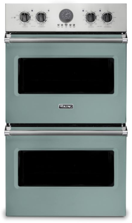 Viking VDOE530SP 5 Series 30 inch Electric Double Thermal Convection Oven with 9.4 cu. ft. Total Capacity (Splash)