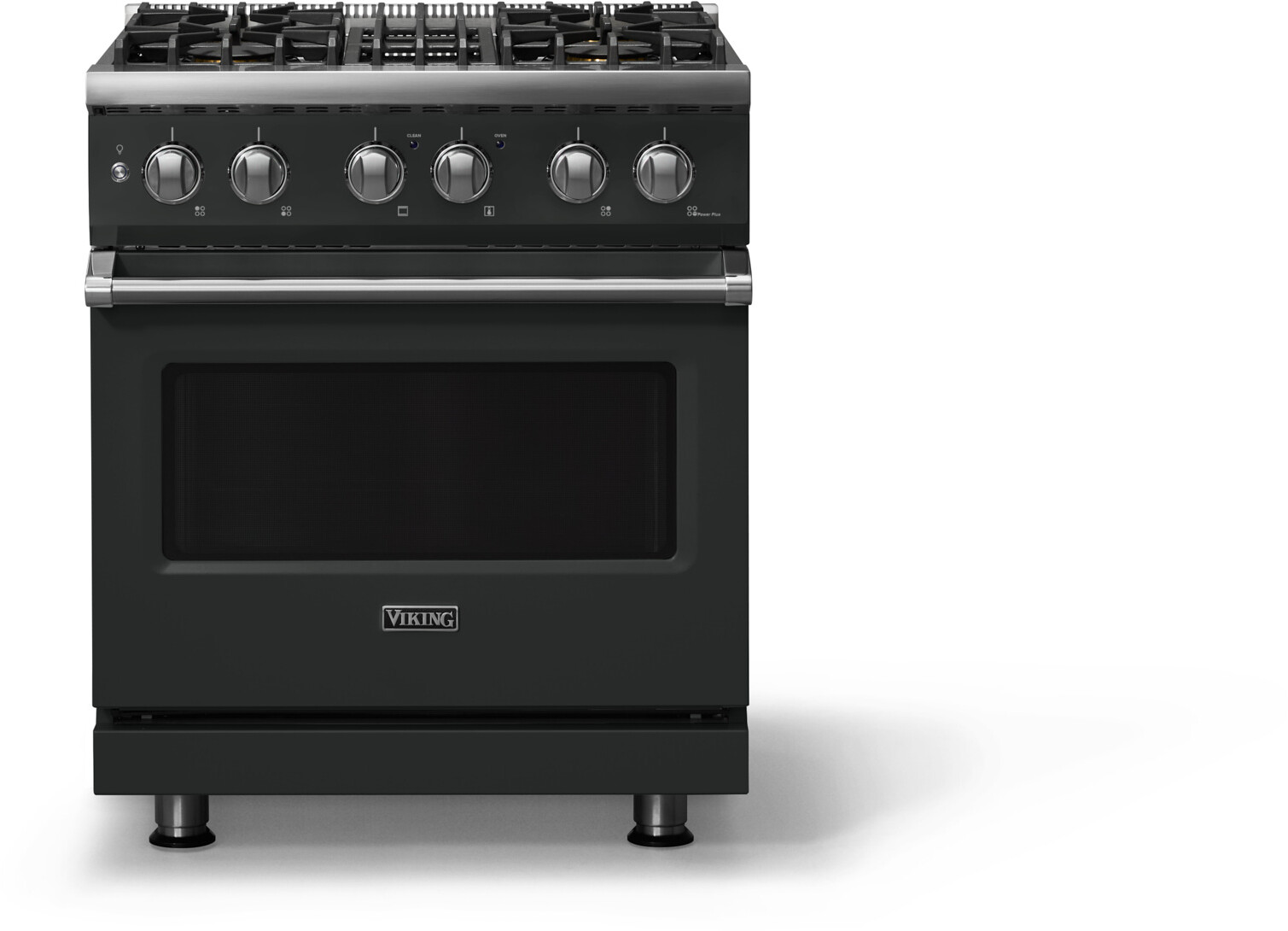 Viking VDR53044BAN 5-Series 30 inch Freestanding Dual Fuel Range with 4 Burners, 4.7 cu. ft. Oven Capacity, VSH Pro Sealed Burner System and Self-Cleaning (Antique Bronze, Polished Chrome, Natural Gas)