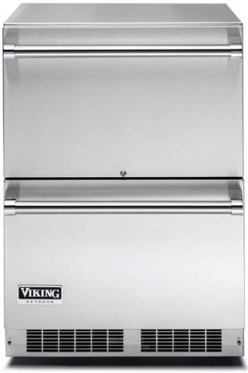 24 Inch 5 24"" Refrigerator Drawers - Viking VDUO5241DSS