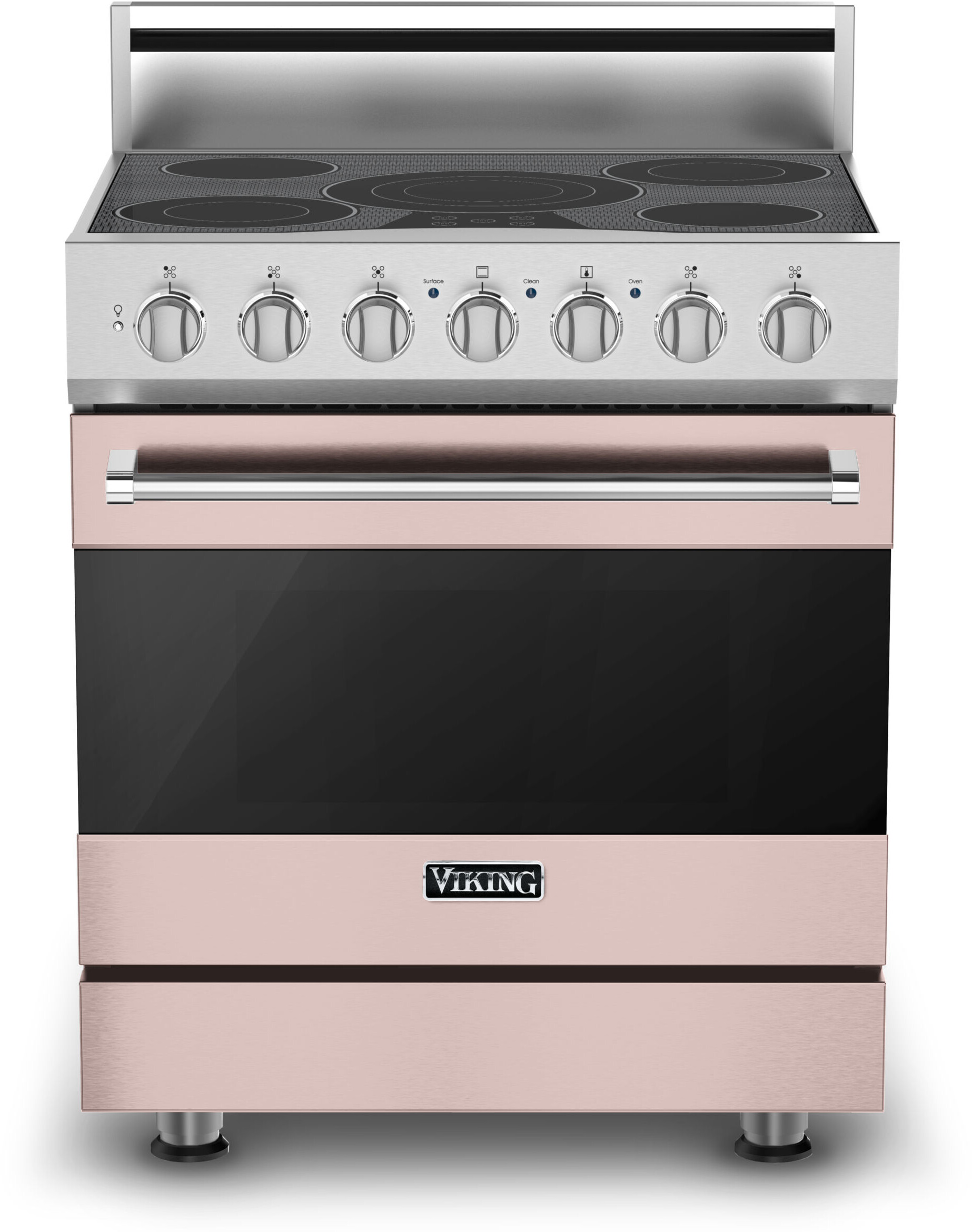 Viking RVER33015BBH 3 Series 30 inch Electric Range with 5 Elements and 4.7 cu. ft. Oven Capacity (Blush)